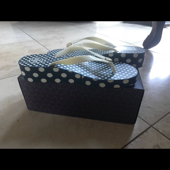 Tory Burch Wedge Sandals - Picture 3 of 3